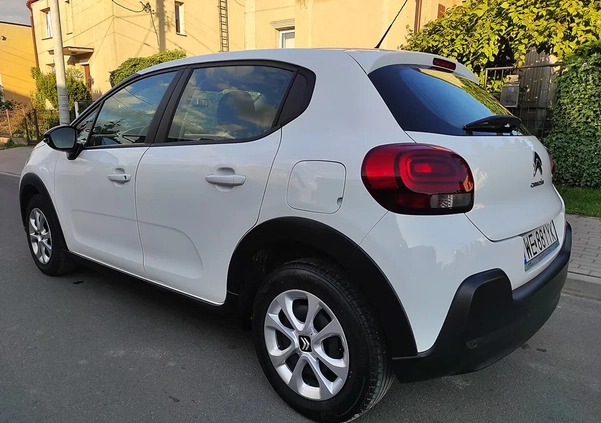 Citroen C3 cena 49900 przebieg: 80000, rok produkcji 2020 z Lipno małe 667